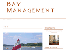 Tablet Screenshot of baymanagement.com